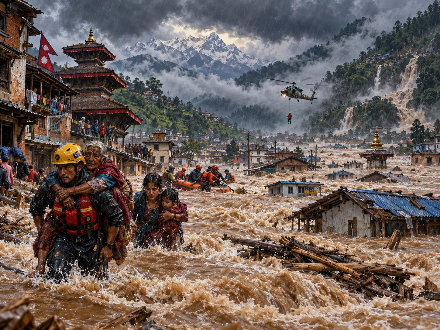 Inundaciones en Nepal: 903 fallecidos y 4.247 desaparecidos. Es probable que los monederos criptográficos «fríos» se hayan perdido para siempre