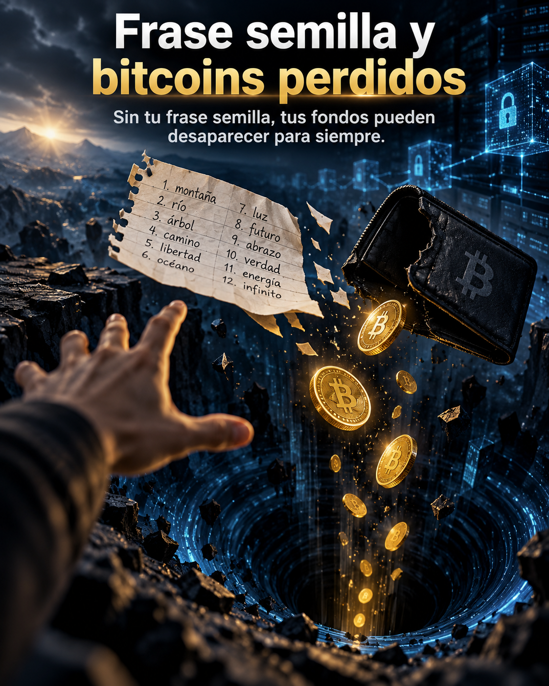 18 bitcoins robados o Por qué no se debe fotografiar la frase de recuperación