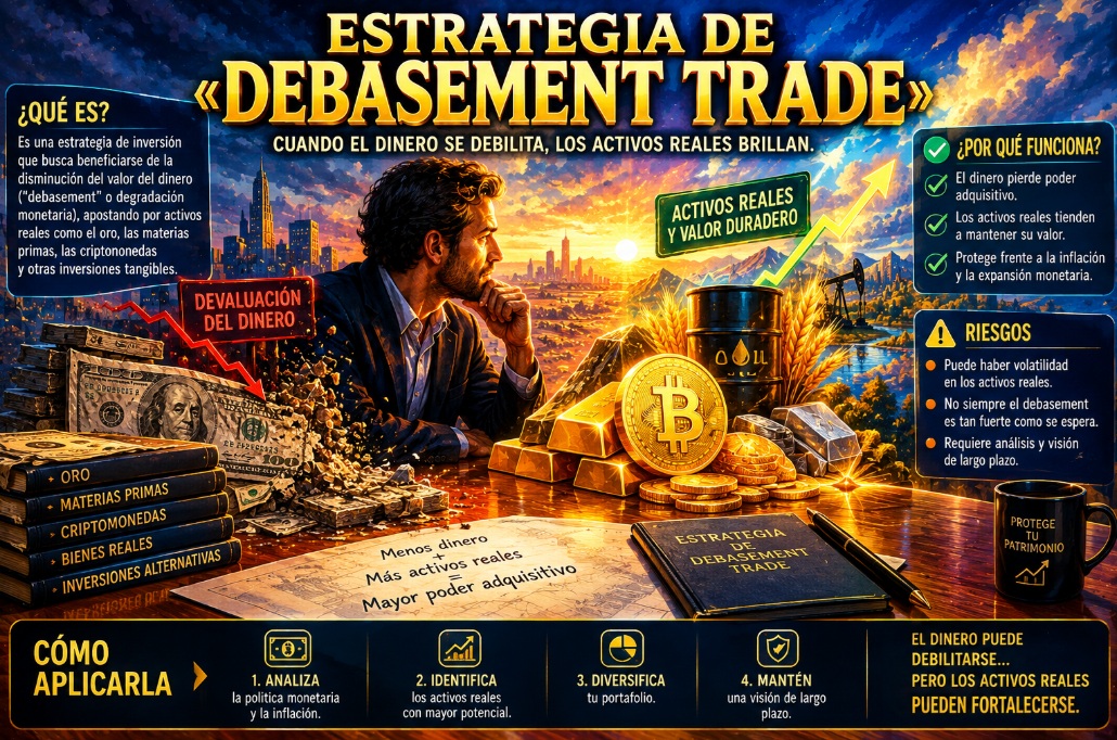 Estrategia de «debasement trade»: las criptomonedas se han encarecido y el bitcoin alcanza los 80 000 dólares
