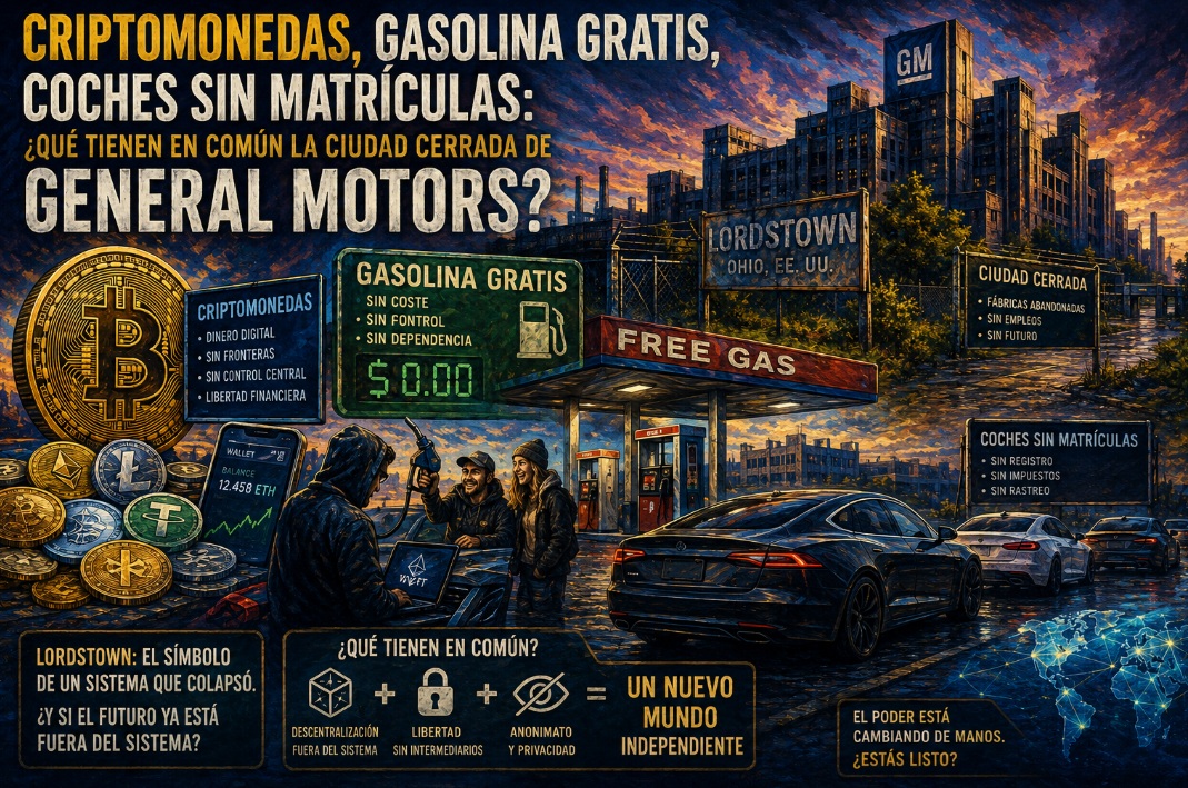 Criptomonedas, gasolina gratis, coches sin matrículas: qué tienen en común la ciudad cerrada de General Motors y el futuro de la economía digital