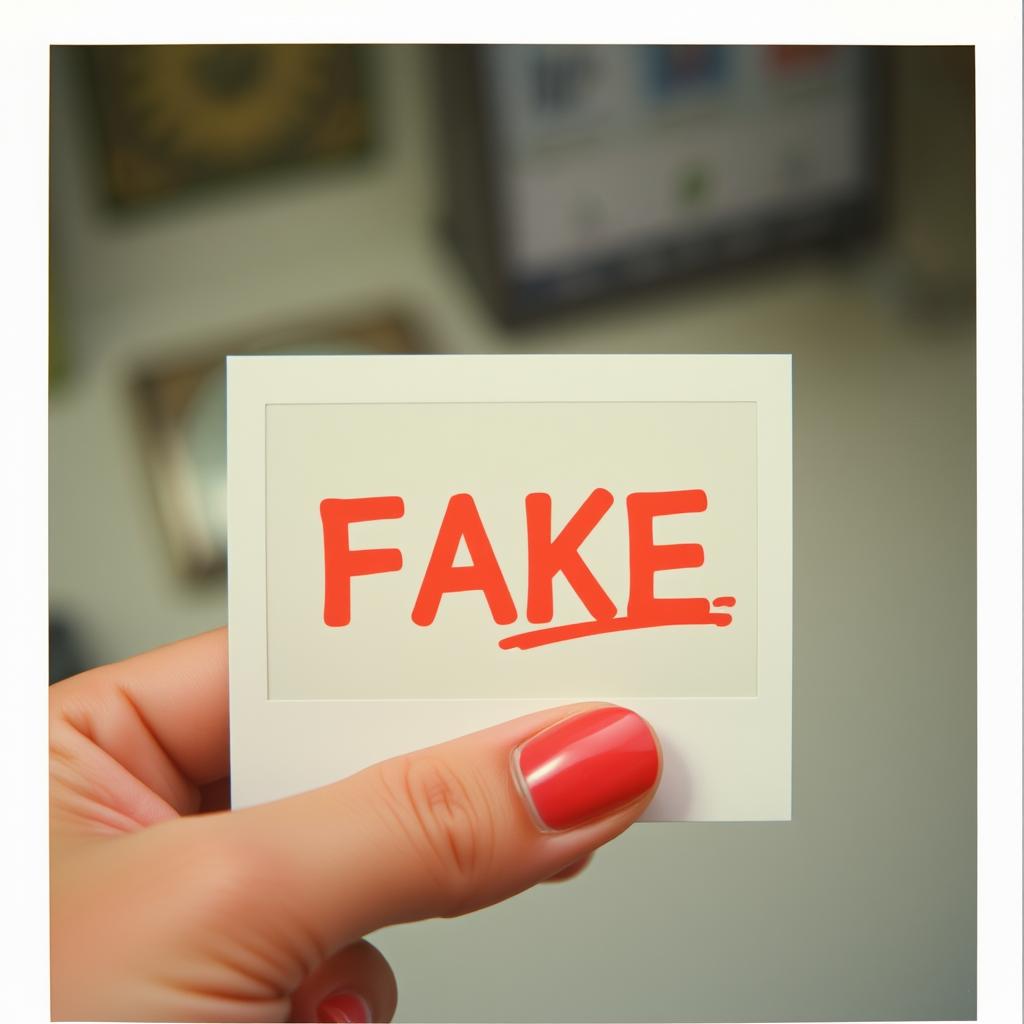 Los estafadores notificación falsa