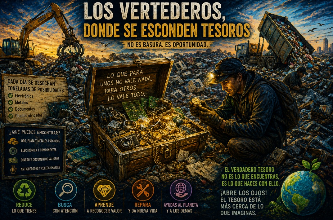 Los vertederos, donde se esconden tesoros: cómo un error humano cuesta millones en el mundo del arte y las criptomonedas